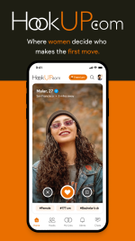 HookUP app screen1